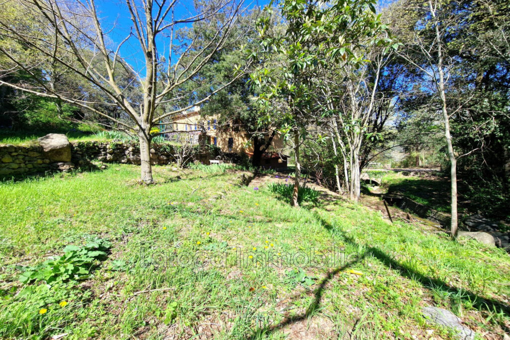 Mas de caractère avec piscine, vue montagne et terrain arboré  – 9 pièces – 5 chambres – 237.00 m²