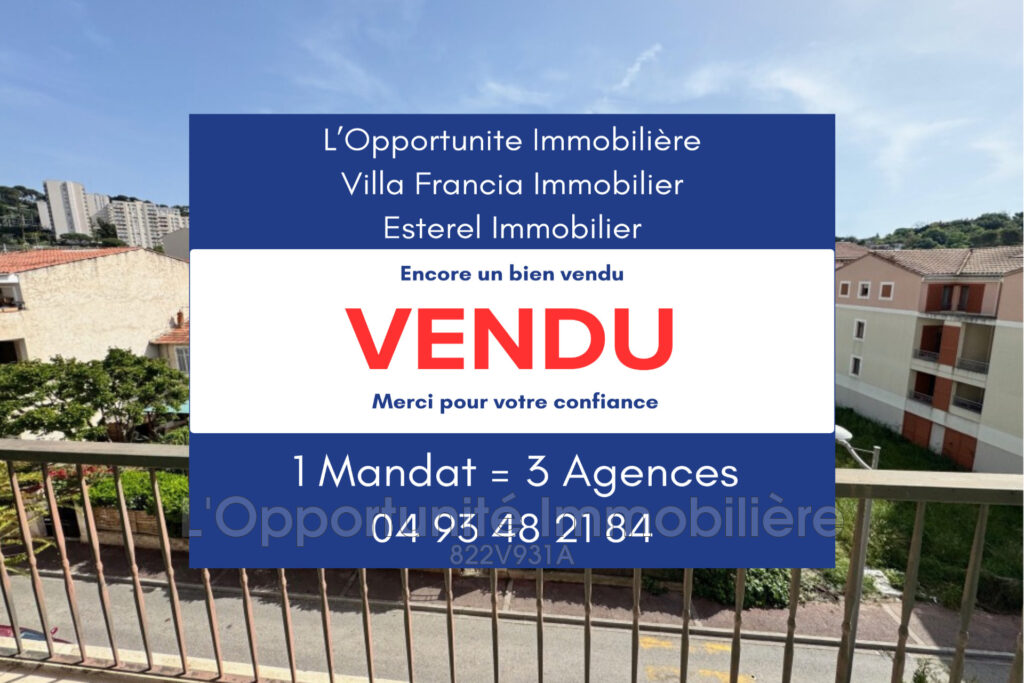 vente appartement 3 Pièce(s) – 3 pièces – 2 chambres – 67.50 m²