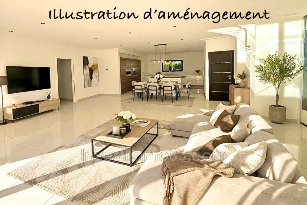 Dans un environnement calme et verdoyant et dans un quartier r – 5 pièces – 4 chambres – 250.00 m²