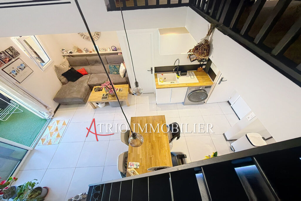 Superbe duplex au calme absolu, situé dans une magnifique rési – 2 pièces – 1 chambre – 37.00 m²