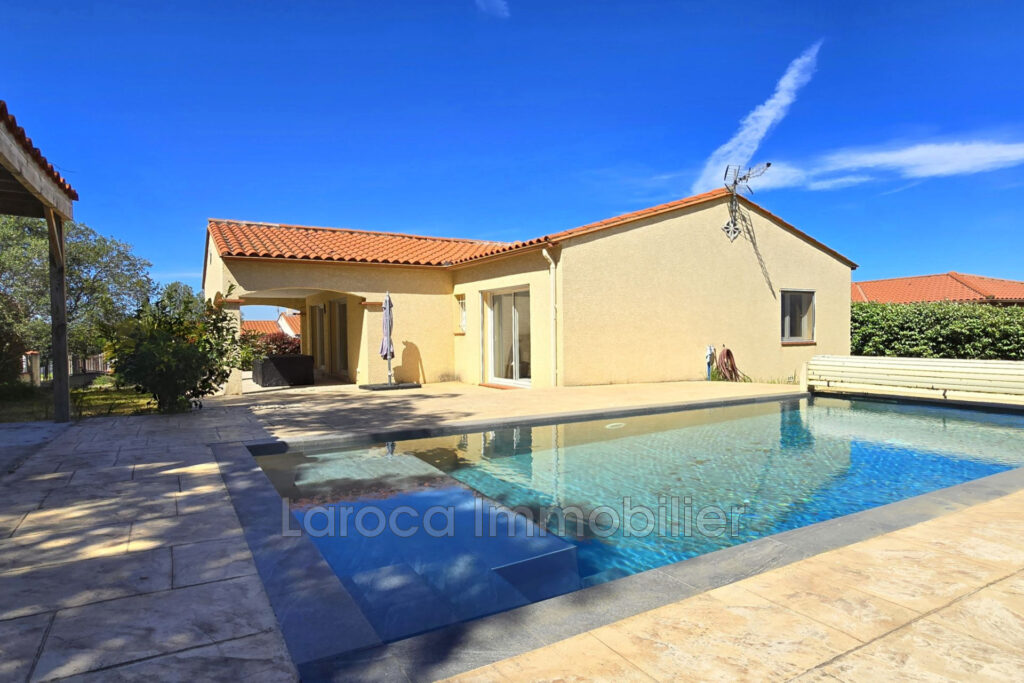 Achat villa à Laroque des Albères – 5 pièces – 3 chambres – 112.00 m²