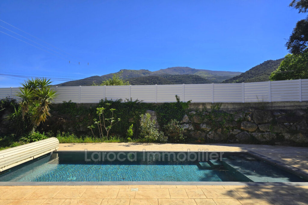 Achat villa à Laroque des Albères – 5 pièces – 3 chambres – 112.00 m²