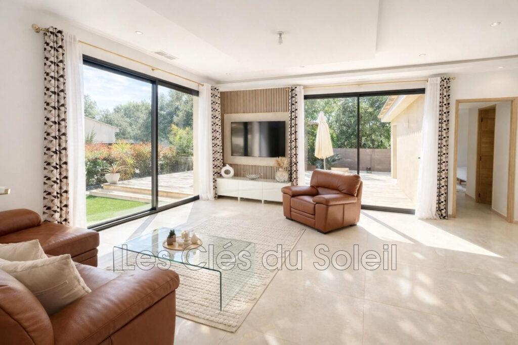Maison contemporaine 2025 ? 120 m² ? Piscine chauffée ? 3 cham – 5 pièces – 3 chambres – 120.00 m²