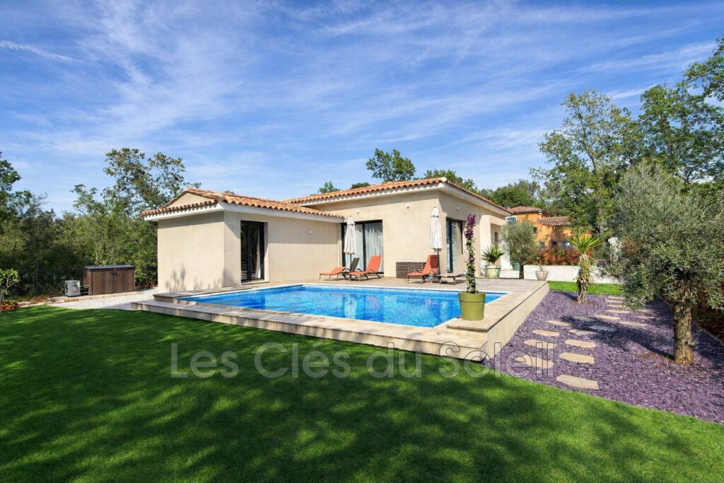 Maison contemporaine 2025 ? 120 m² ? Piscine chauffée ? 3 cham – 5 pièces – 3 chambres – 120.00 m²