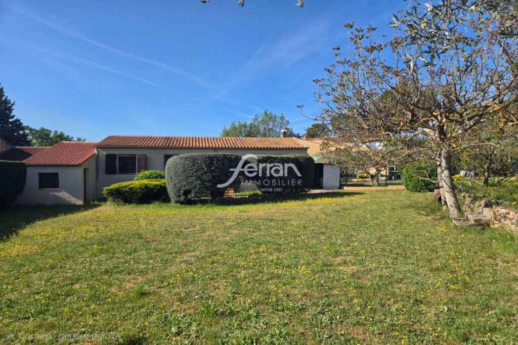 A vendre à Salernes villa 3 chambres sur un terrain de 950m² – 4 pièces – 3 chambres – 74.00 m²