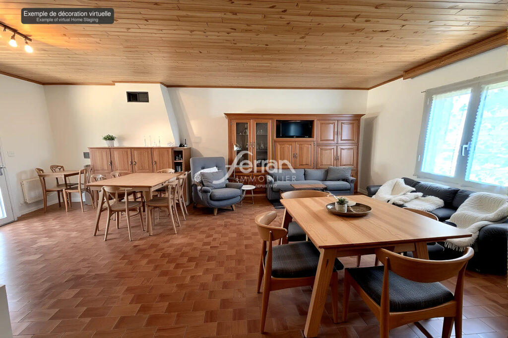 A vendre à Salernes villa 3 chambres sur un terrain de 950m² – 4 pièces – 3 chambres – 74.00 m²