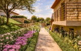 Appartement dans un domaine privilégié au pied du village de G – 2 pièces – 1 chambre – 42.00 m²