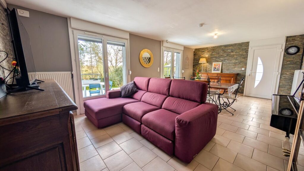 Maison individuelle de 102 m²,3 chambres,Jardin vue campagne – 5 pièces – 3 chambres – 102 m²