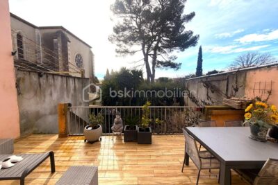 Maison vigneronne avec jardin et garage – 3 pièces – 2 chambres – 70 m²