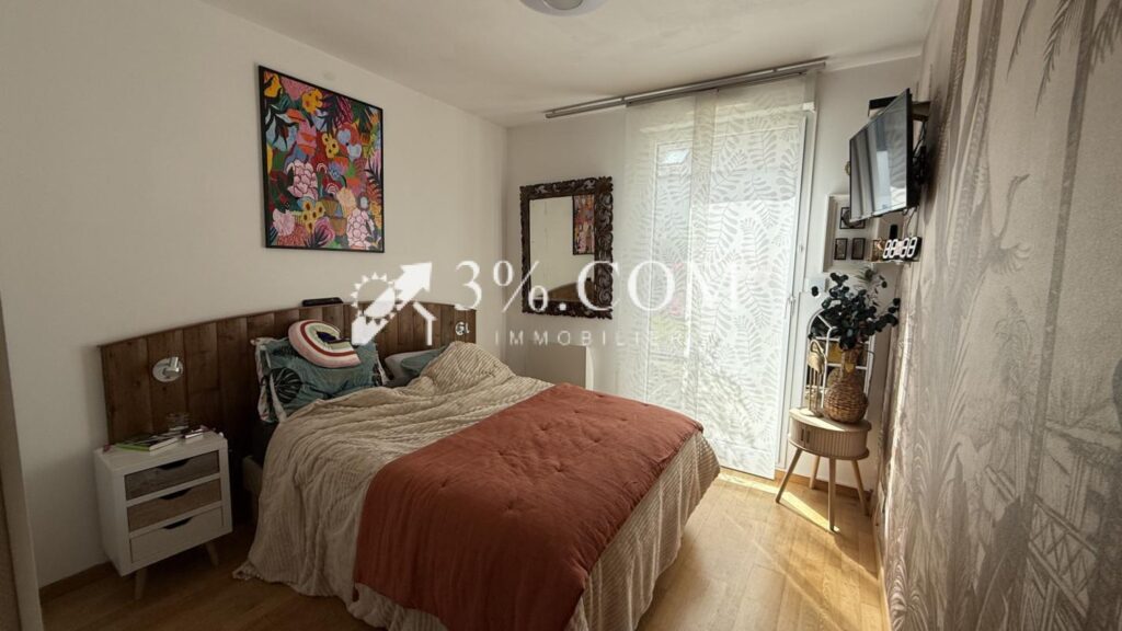 Appartement T3 avec Terrasse, 2 Ch, 64,9m2 avec garage – 3 pièces – 2 chambres – 63 m²