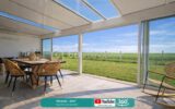 Maison familiale avec double garage et véranda – 6 pièces – 5 chambres – 198 m²