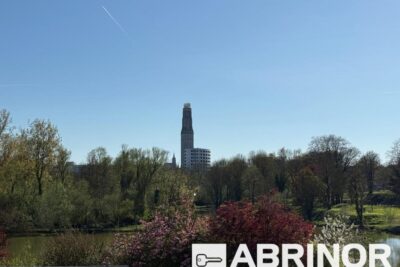 Superbe T4 traversant 81 m² — vue étang & tour Perret, plein sud | Résidence Parc de Beauvillé, Amiens – 4 pièces – 3 chambres – 81 m²