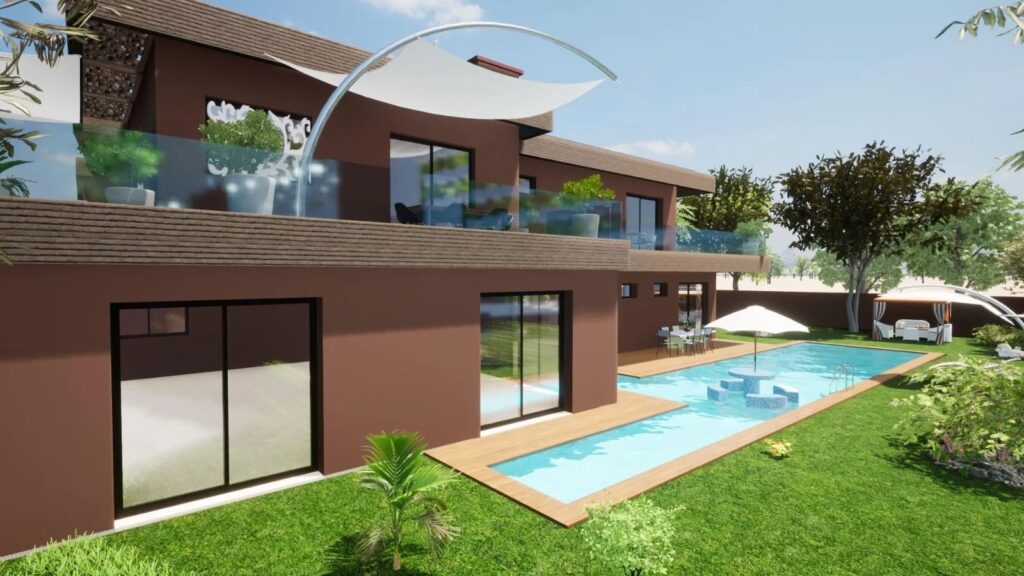 ✨ Sunset Valley Marrakech — Là où le style rencontre le confort – 5 pièces – NR chambres – 365 m²