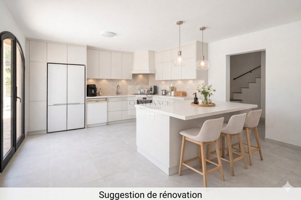 Maison – 7 pièces – 5 chambres – 164 m²