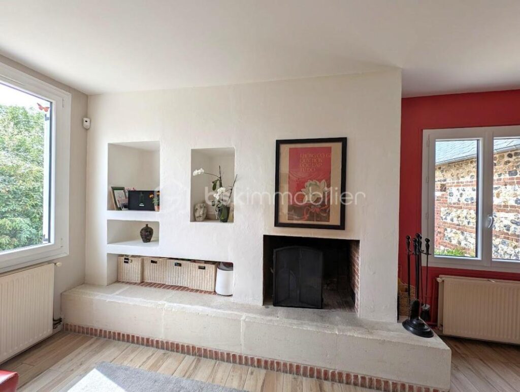 Maison de charme et sa dépendance 𝐚𝐮𝐱 𝐩𝐨𝐫𝐭𝐞𝐬 𝐝𝐮 𝐇𝐚𝐯𝐫𝐞, 𝐯𝐢𝐞 𝐝𝐞 𝐩𝐥𝐚𝐢𝐧-𝐩𝐢𝐞𝐝, 𝐣𝐚𝐫𝐝𝐢𝐧 𝐜𝐥𝐨𝐬 𝐞𝐭 𝐚𝐫𝐛𝐨𝐫é – 6 pièces – 4 chambres – 180 m²