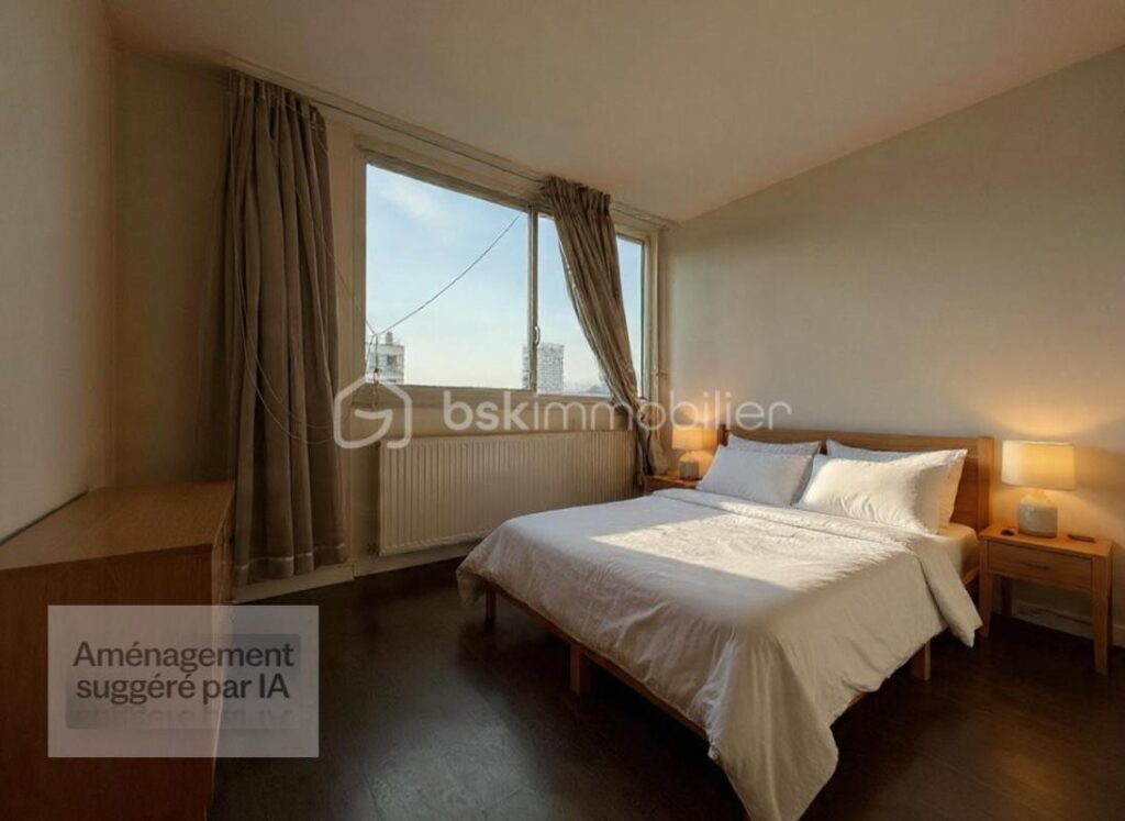Paris 13e – Grand T4 avec parking et cave – 4 pièces – 3 chambres – 85 m²