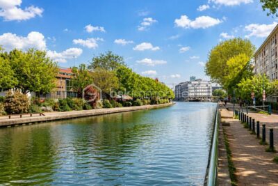 Charment 2 pièces a Pantin vue Canal de l&rsquo;Ourcq – 2 pièces – 1 chambre – 43 m²