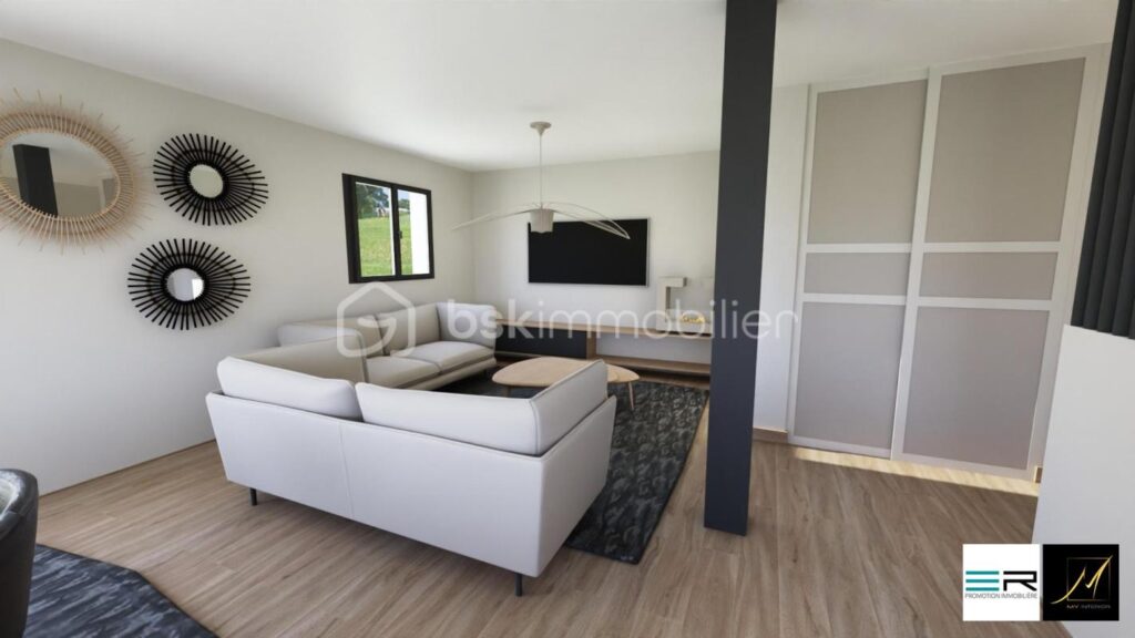 Magnifique maison 5 pièces sur 1088m2 de terrain à l&rsquo;entrée de Sillingy – 5 pièces – 4 chambres – 154 m²