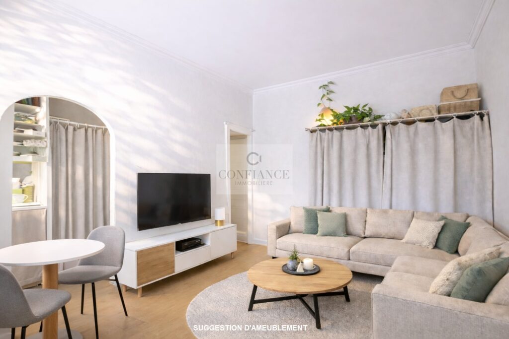 Appartement – 1 pièce – NR chambres – 19 m²