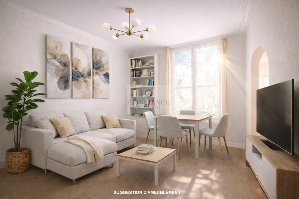 Appartement – 1 pièce – NR chambres – 19 m²