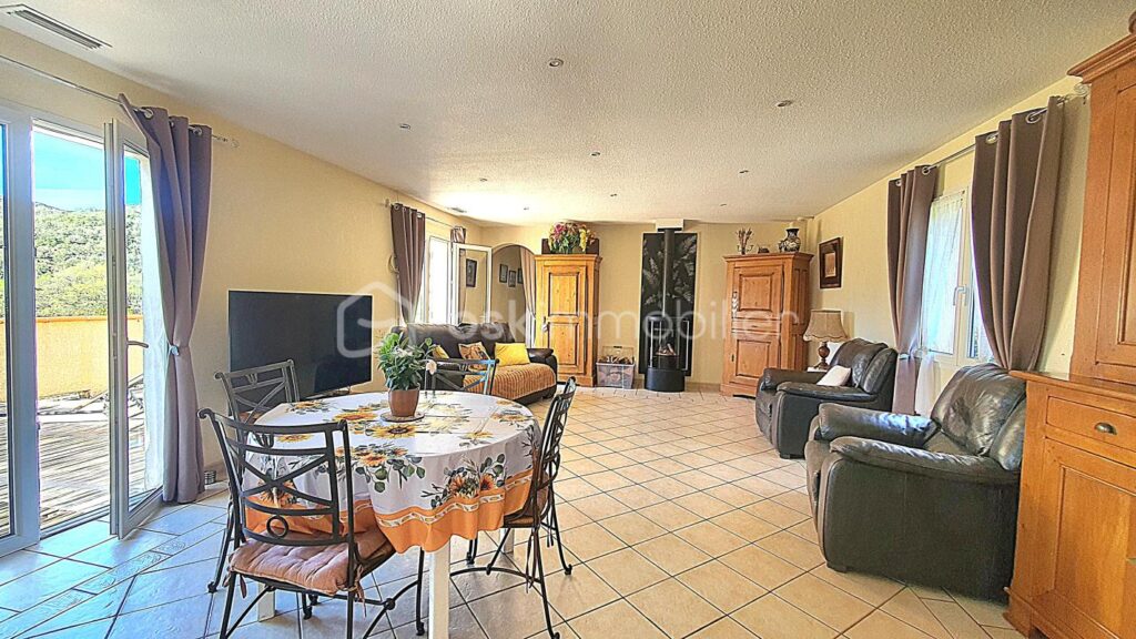 MAISON 119 M² – PLEIN SUD – 3 CHAMBRESS – TERRAIN 990 M² – VUE EXCEPTIONNELLE – 4 pièces – 3 chambres – 119 m²