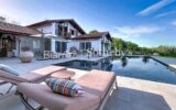 Maison basque avec piscine et vue dégagée – Larressore – 7 pièces – 5 chambres – 185 m²