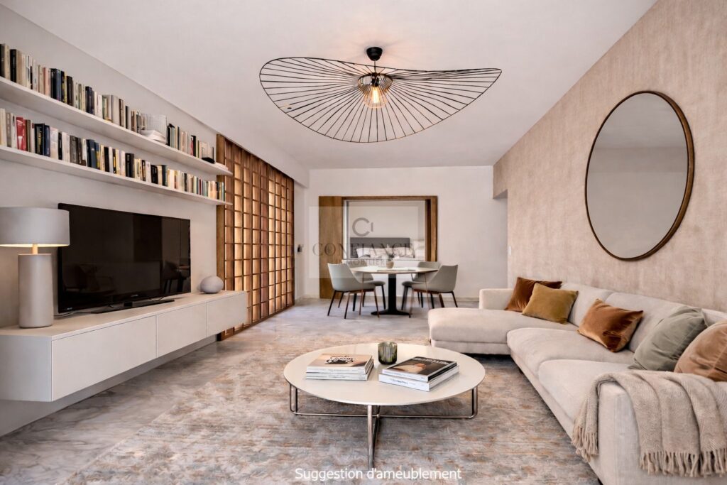 Appartement – 3 pièces – 2 chambres – 80 m²