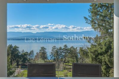 Villa à Chens-sur-Léman vue panoramique sur le lac – 8 pièces – 4 chambres – 194 m²