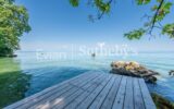 VILLA PIEDS DANS L&rsquo;EAU À THONON-LES-BAINS – 8 pièces – 7 chambres – 152 m²