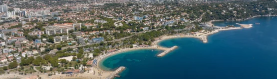 Toulon vue mer