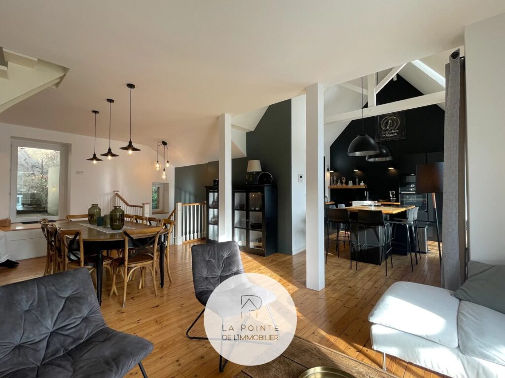 Plérin Port du Légué | Villa balnéaire fin XIXe rénovée – vue mer – 6 pièces – 4 chambres – 159 m²