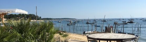 terrasse vue bassin arcachon