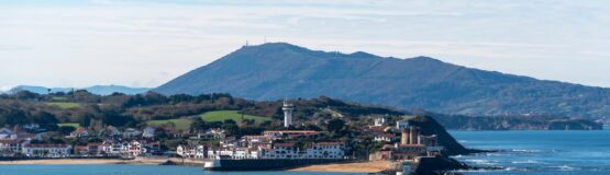 baie saint jean de luz vue mer