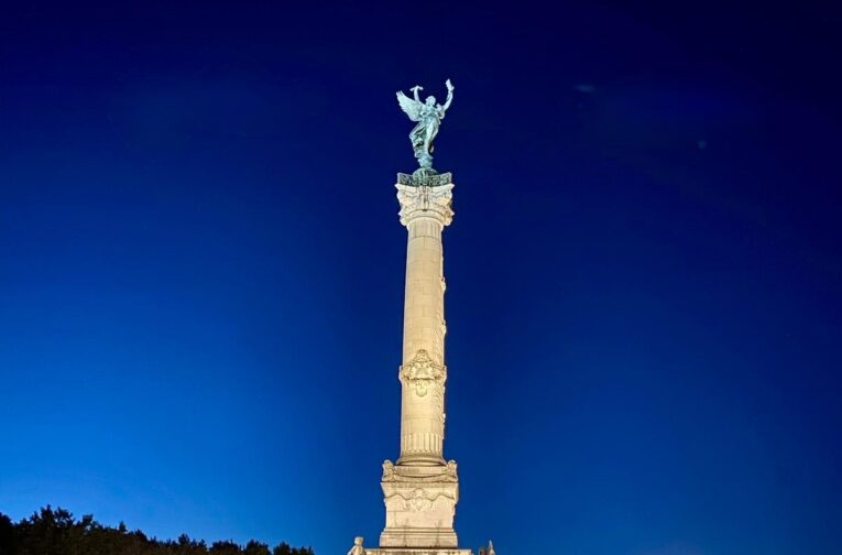 bordeaux vue nocturne monument