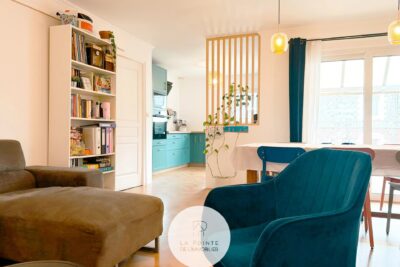 Maison cocooning avec terrasse – Quartier Saint-Michel à Saint-Brieuc – 4 pièces – 2 chambres – 103.4 m²