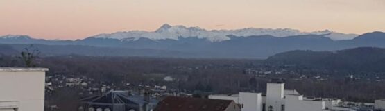 pau vue pyrenees appartement