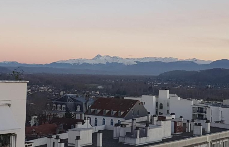 pau vue pyrenees appartement