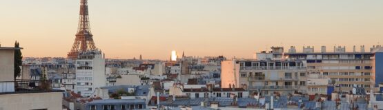 vue toits de paris Tour Eiffel