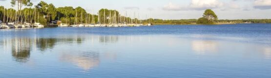 vue lac Biscarrosse