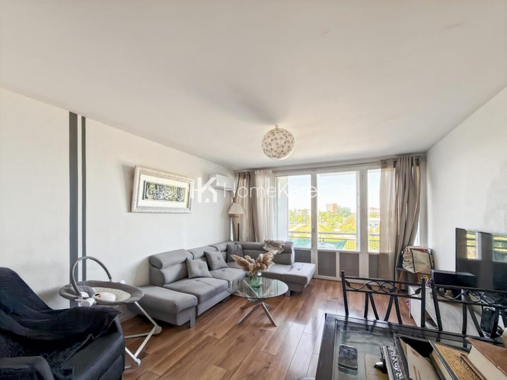 T3 avec double balcons centre-ville – 3 pièces – 2 chambres – 55 m²
