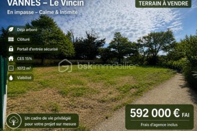 Terrain à vendre à Vannes