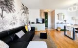 Grenoble 38100 – Appartement T4 meublé avec terrasse, cave et garage possible en sus – 4 pièces – 3 chambres – 75 m²