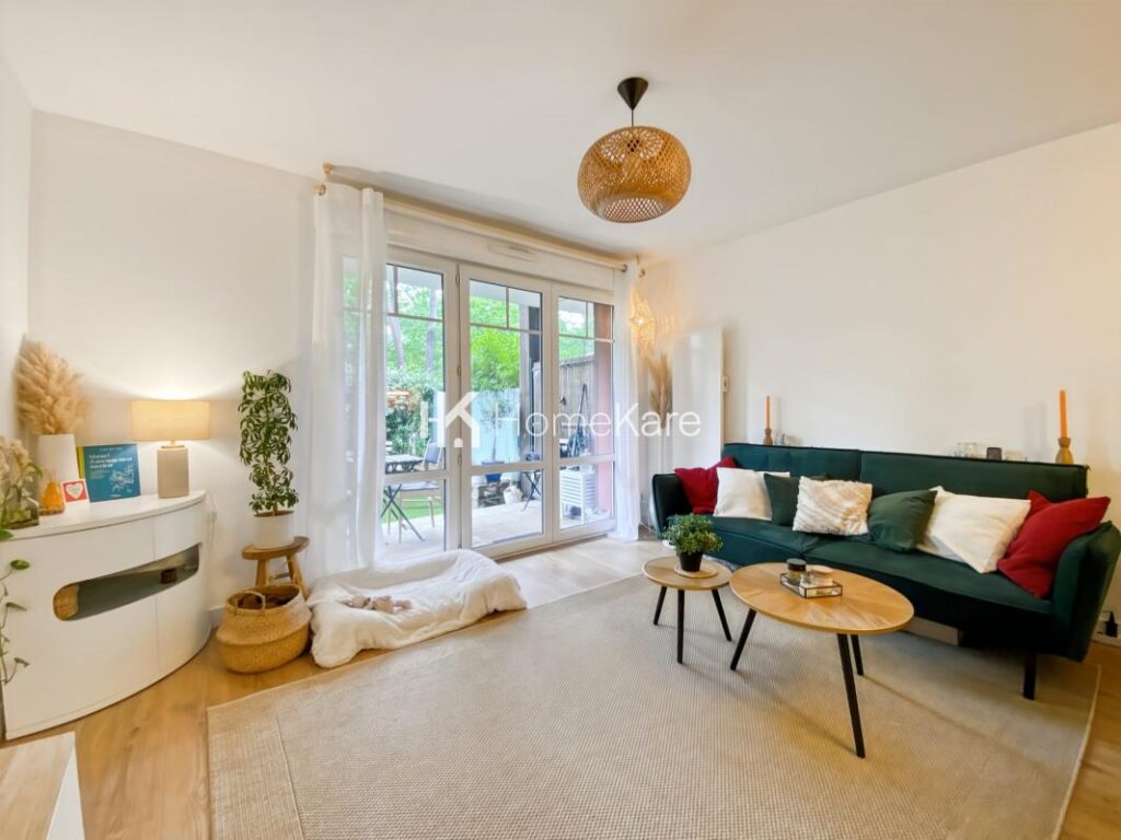 T2 REFAIT A NEUF AVEC JARDIN – 2 pièces – 1 chambre – 40 m²