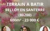 Terrain à vendre à Belloy en santerre
