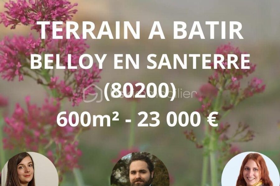 Terrain à vendre à Belloy en santerre