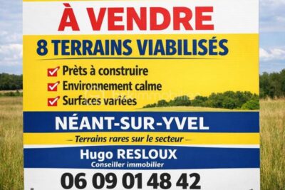 Terrain à vendre à Neant sur yvel