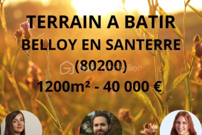 Terrain à vendre à Belloy en santerre