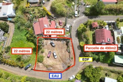 Terrain à vendre à Le tampon