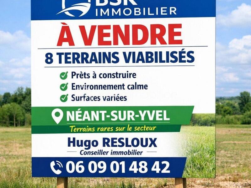Terrain à vendre à Neant sur yvel