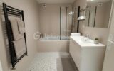 3 pièces lumineux au dernier étage avec vue dégagée et balcon – 3 pièces – 2 chambres – 52 m²